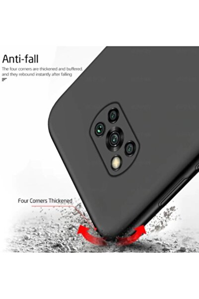 Tria Xiaomi Poco X3 Nfc / X3 Pro Uyumlu Içi Kadife Kamera Korumalı Lansman Silikon Telefon Kılıfı Sarı