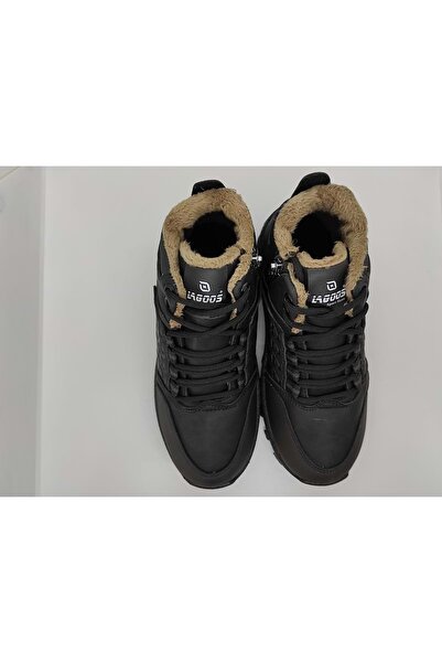 Genel Markalar Içi Tüylü Çocuk Bot Bk039 Siyah