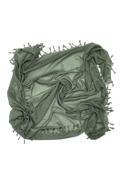 Naz Ipek Pachet de 5 bumbac, culoare uni, cu margele, distribuire cadou 110x110cm