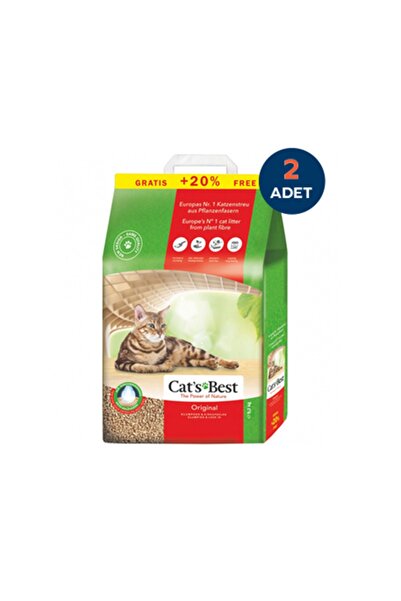 Cats Best Original Naturel Kedi Kumu 12 Lt X 2 Adet
