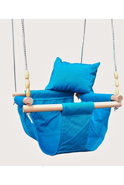 bibebe Ahşap Bebek Çocuk Salıncağı Beşiği