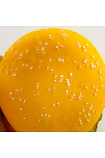 KUKUTA Quality Squeaky Dog Toys Dog Hamburgers