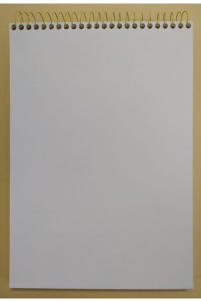 DEFTERSAN A4 Sketchbook Black Hard Cover