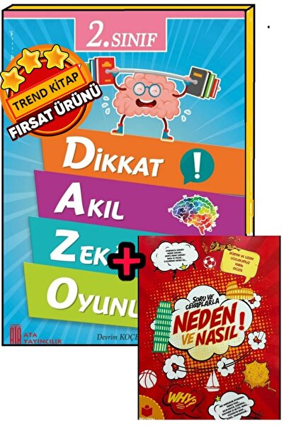 Ata Yayıncılık 2.Sınıf Dikkat Akıl Zeka Oyunları