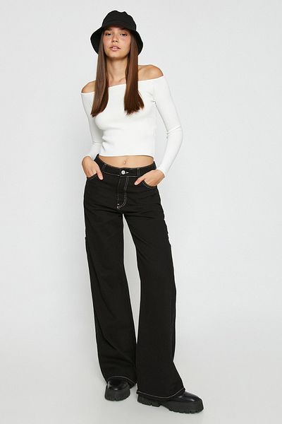 Koton Pullover - Ecru - Regular Fit