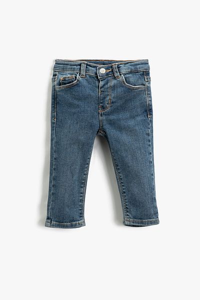 Koton Baby Boy Medium Indigo Jeans 3SMB40012TD