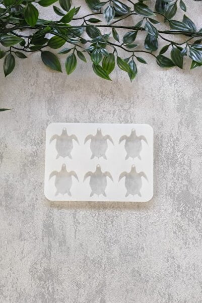 By Shesel Epoksi Silikon Kalıbı Kaplumbağa Çoklu Charm Reçine Epoksi Silikon ...