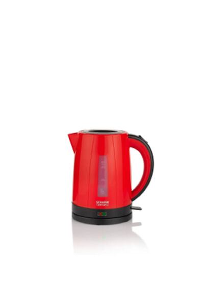 Schafer Hediyeli Kırmızı Optimal Plus Elektrikli Çay Makinesi 100lü Muffin Kalıbı Anneler Günü Özel