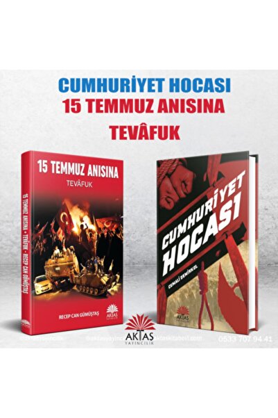 Aktaş Yayıncılık 15 Temmuz Anısına Tevafuk Cumhuriyet Hocası 2 Kitap