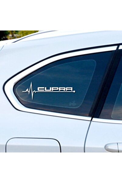 TSC ملصق سيات كوبرا الزجاجي الجانبي لباب السيارة 20 سم × 7 سم هولو كروما