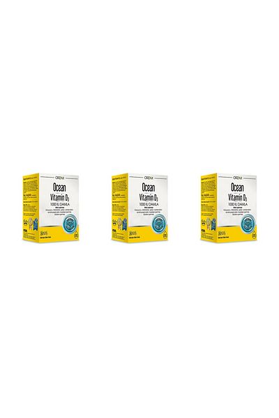 Ocean Ocean Vitamin D3 - 1000 Iu, 50 Ml, 3 Pack Drops