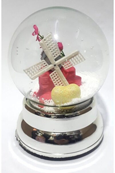 Genel Markalar Melodili Değirmenli Pille Çalışan Küre Plastik Hediyelik Eşya Kaliteli Ham Maddeden Üretilmiştir