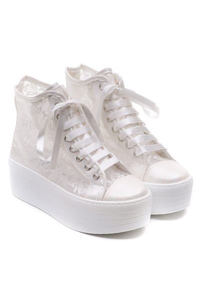 Ayakkabı Tutkusu Stilo ® Bridal Shoes Lace Sneakers