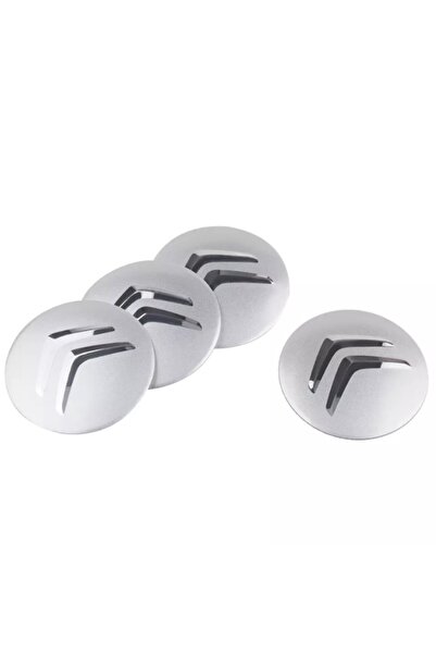 İKTUNING Cıtroen Logo 56 Mm Jant Göbek Stıcker (gümüş)