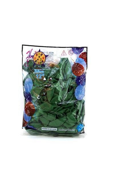 HBK Green Decoration Balloon 100 Pieces