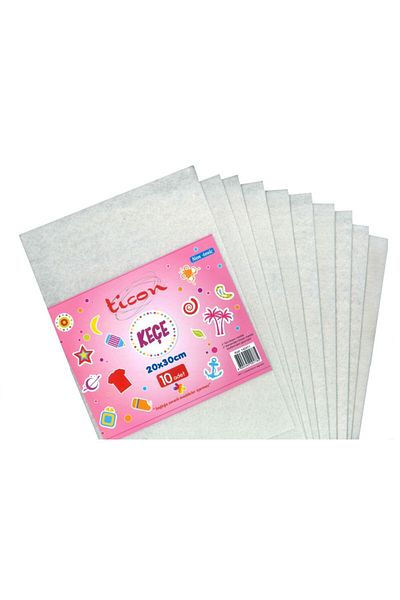 Ticon White A4 Felt