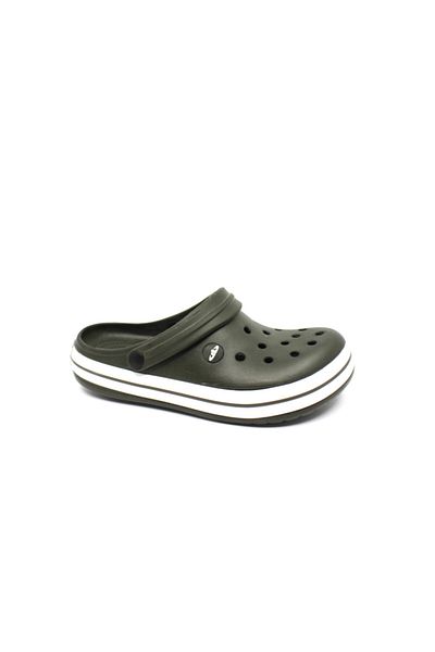 Akınal Bella 195 Παντόφλες Unisex Sabo Χακί-λευκό-χακί