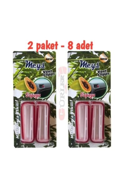 gürlerotoaksesuar Oto Kalorifer Izgara Gecmeli Koku 2paket-8 Adet Oto Kokusu ...