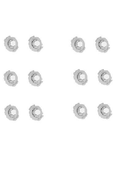 Xiaomi Σετ δοχείων νερού και φίλτρων συμβατό με Roborock S50-S6 - 12 τεμάχια