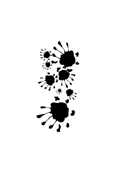 grimavihobisanat Stencil Template Mu24 10*25cm
