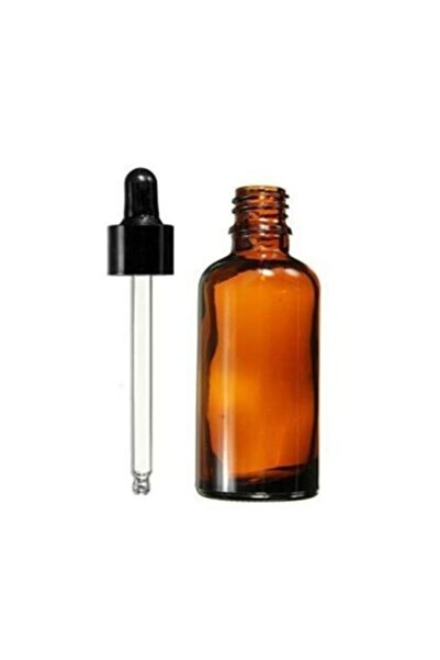 Genel Markalar 50 Ml Cam Amber Şişe Top Uçlu Cam Damlalık