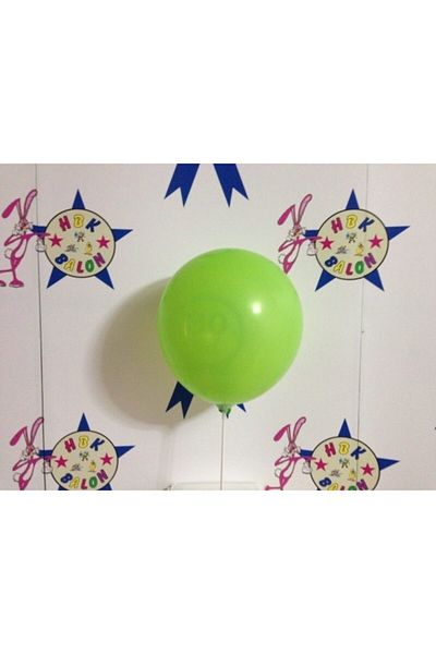 HBK Light Green Decoration Balloon 100 Pieces