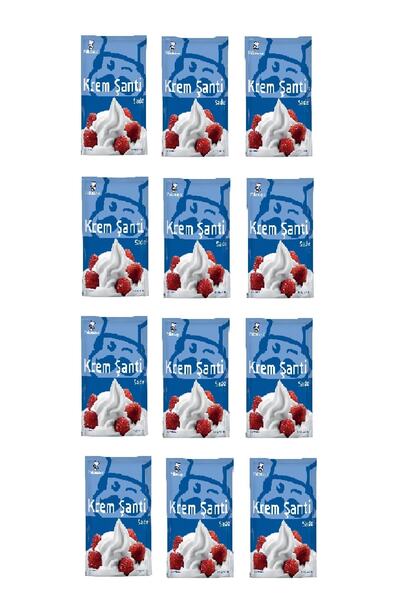 Pakmaya Sade Krem Şanti Tekli 75 Gr X 12 Adet