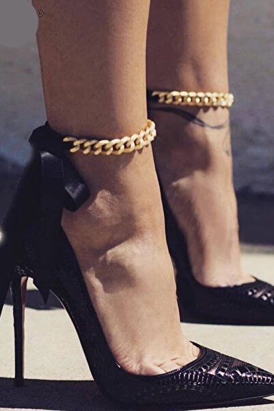 ESUSO 2Pcs Gold Plated Foot Bracelet Bracelet Chain Anklet Gold Hal Hal