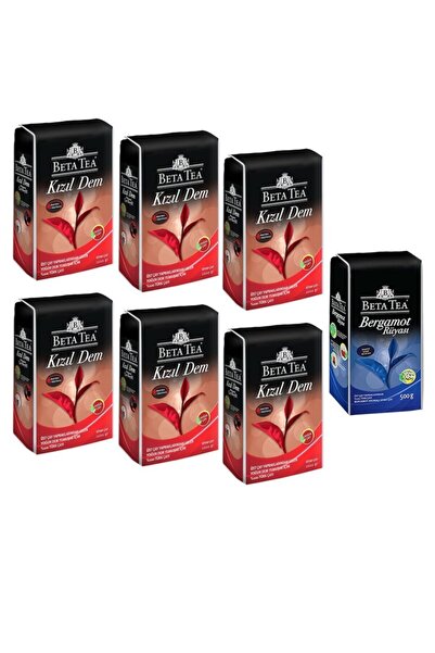 Beta Tea Kızıl Dem 1000 Gr X 6 Adet + Bergamot Rüyası 500 Gr