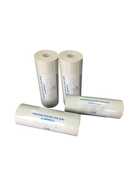 Burak Unisex Diş İçin Lamineli Dental Muayene Hasta Önlüğü 80 Adet