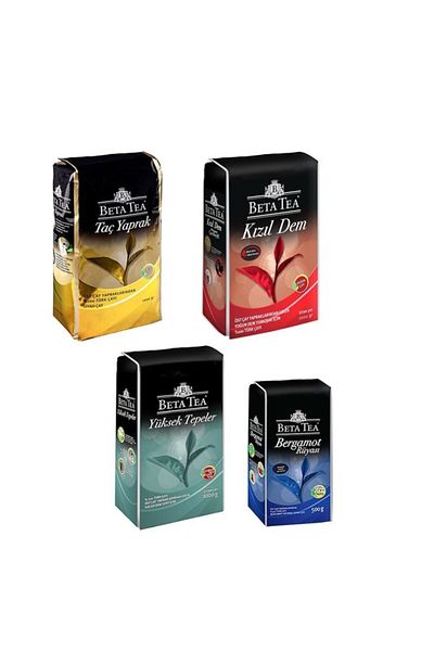 Beta Tea Bergamot Dream 500 Gr + Red Bread 1000 Gr + Crown Leaf 1000 Gr + High Heights 1000 Gr