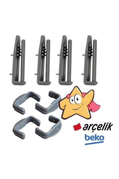 Arçelik Beko Altus Bulaşık Makinesi 8'li Ön-arka Ray Kapağı Seti