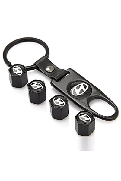 Genel Markalar Hyundai Metal Sibop Kapağı Seti Hyundai Metal Anahtarlık Seti