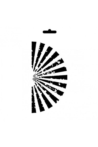 grimavihobisanat Stencil Template 10*25cm Mu09