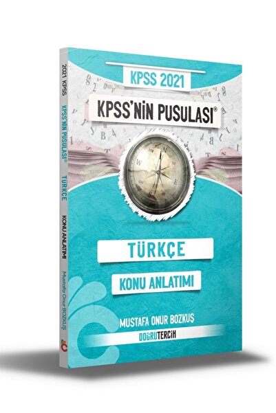 Doğru Tercih Yayınları 2021 Kpss'nin Pusulası Türkçe Konu Anlatımı Doğru Terc...