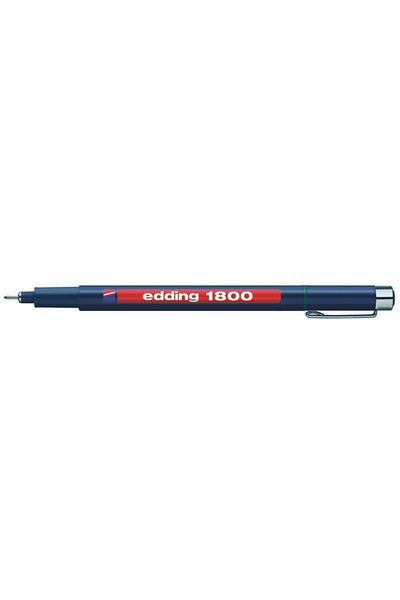Edding 1800 Green 0.3 mm Drawing Pen