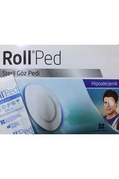 Kurtsan 5 Pieces of Roll Pad Sterile Eye Pad