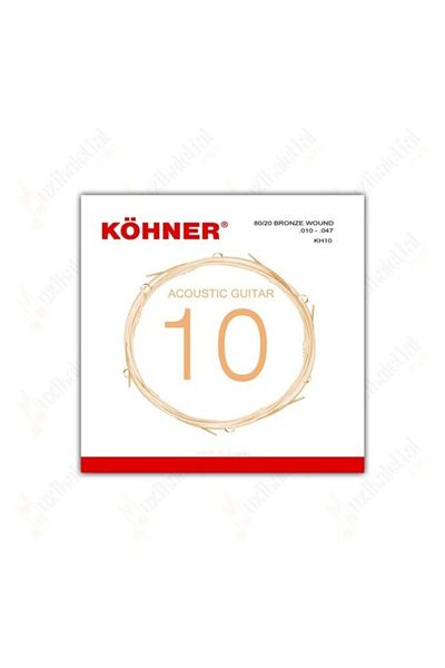 KÖHNER Kh-10 Professional Acoustic Guitar String 0.10