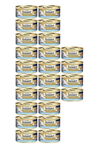 Gourmet Kıyılmış Ton Balıklı Yaş Kedi Maması 85gr 24 Lü Paket