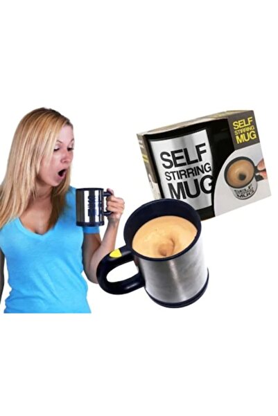 Genel Markalar Karıştırıcı Özellikli Mikser Kupa Bardak Self Stirring Mug