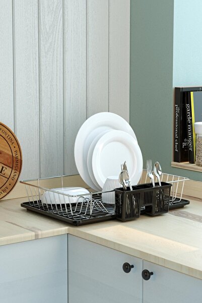 Teknotel Tek Katlı Bulaşıklık Tabaklık Krom Kb003