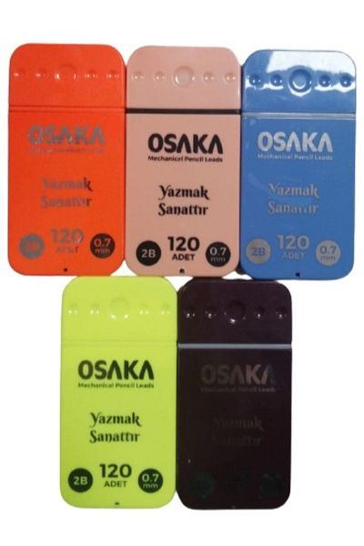 Osaka 2b 120pcs0.7 Mm Versatil Pen Tip 5 Pack