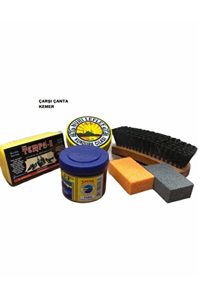 nurileflef Taba Ve Temizleme Sünger Ve Fırça Set