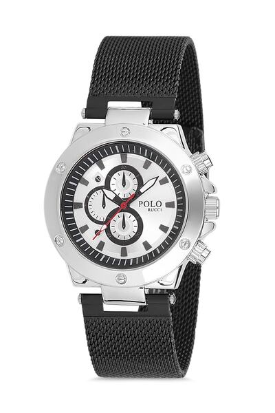 POLO Rucci Kadın Siyah Hasırlı Kol Saati 4593