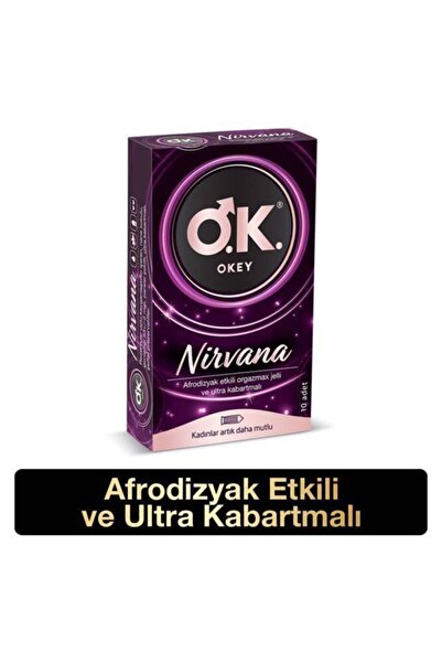 Okey Nirvana Prezervatif 10'lu 2 Adet