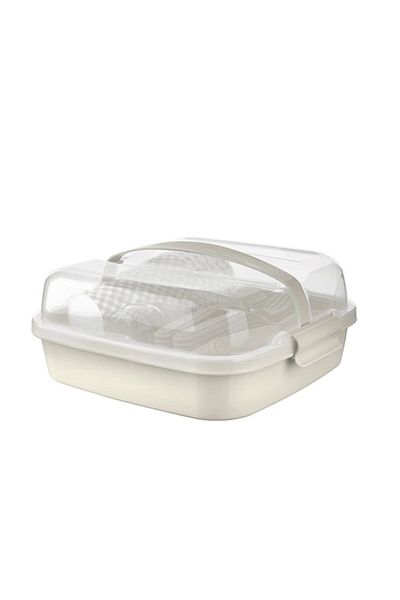 Cosiness Picnic Set - 32 Pieces (Interlocking Fork+spoon+knife)