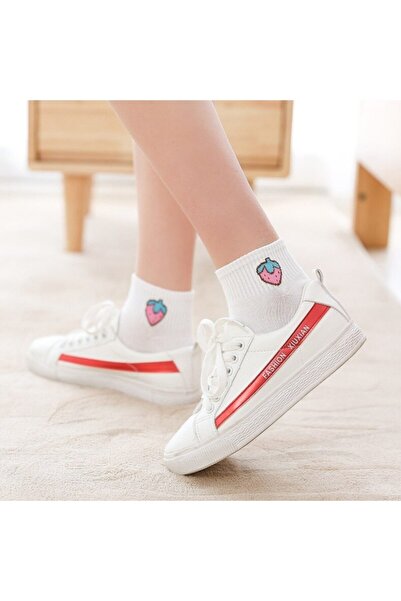 BGK 5 Pack College Booties με σχέδια, εξαιρετικά άνετες γυναικείες κάλτσες