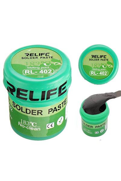 Genel Markalar Relıfe Rl-402 Krem Lehim Pastası Solder Paste 183°c Sn63/pb67 ...
