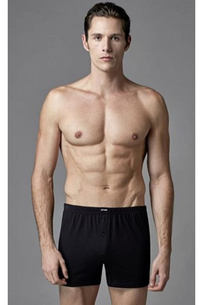 Eros Herren-Boxershorts, 2er-Pack, Schwarz, Marineblau, neue Saison