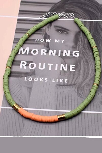 ESUSO قلادة فيمو للسيدات